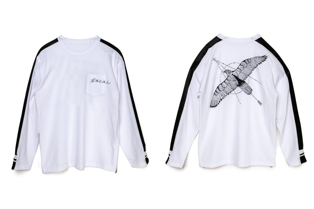 sacai × Gaultier Dr.woo ロングスリーブTシャツ - トップス