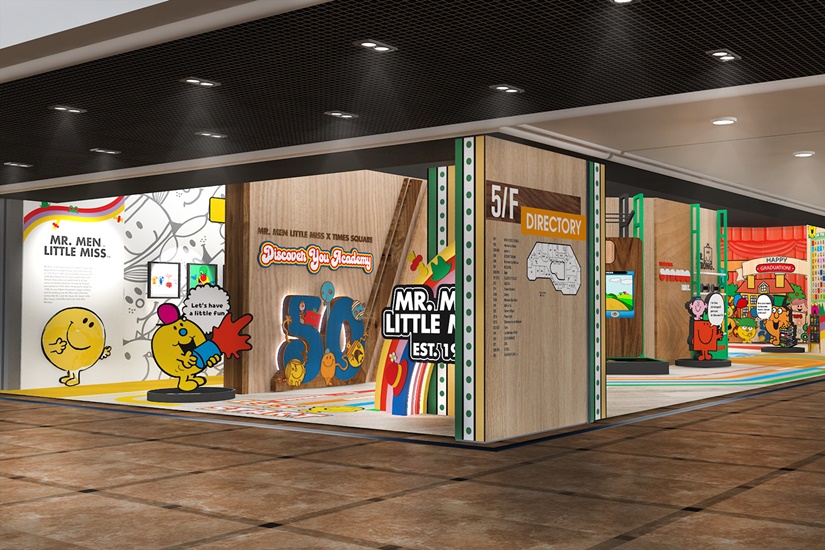 Times Square X Mr. Men Little Miss 50th Anniversary: Discover You