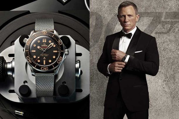 新一齣鐵金剛電影《007：生死有時》即將上映，戲中新款 Omega「James Bond 腕錶」率先曝光！