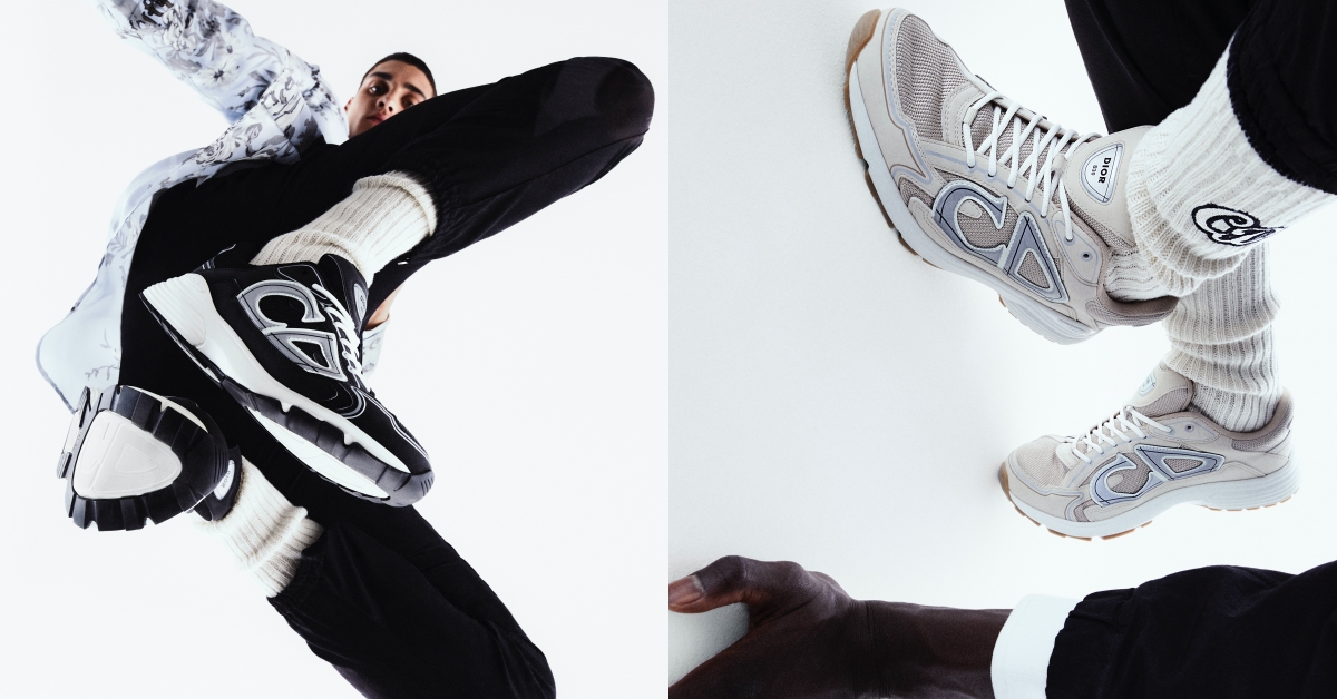 Dior Men's new B30 sneakers feature oversized 