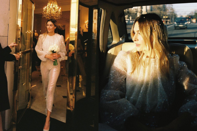 Camille Charrière Celine 婚紗