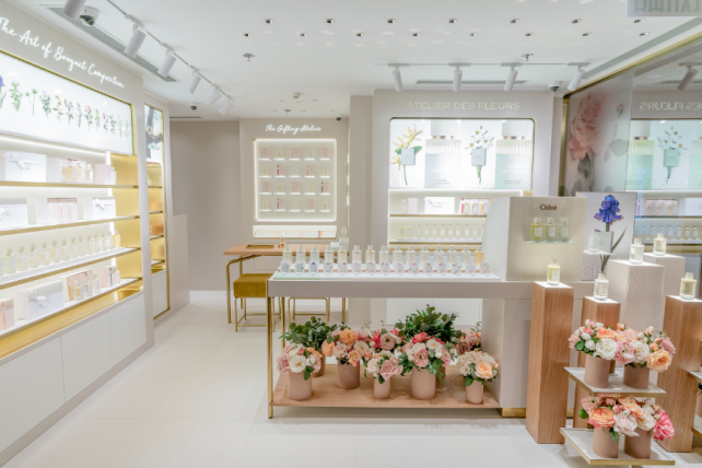 Chloé 海港城首間 Atelier des Fleurs 旗艦店