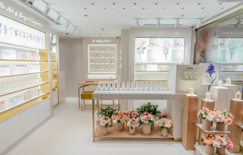 Chloé 海港城首間 Atelier des Fleurs 旗艦店