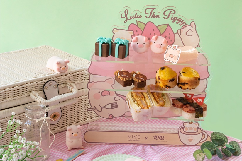 Vive Cake Boutique x LuLu the Piggy「Tea with Lu」下午茶