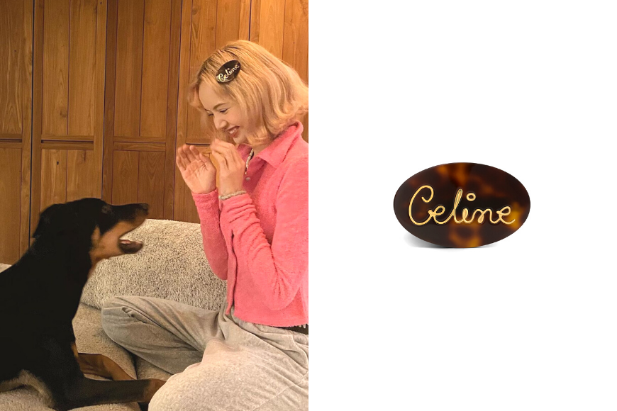 Lisa 同款 Celine 髮飾