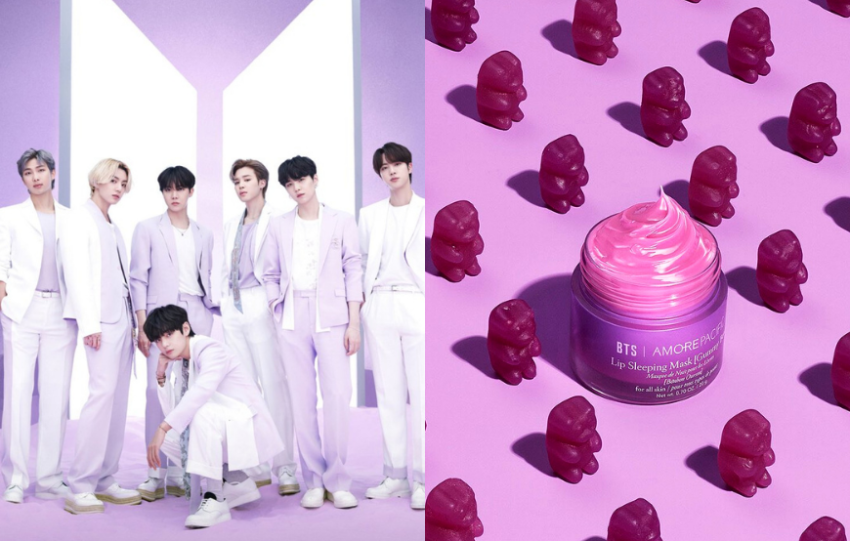 BTS x Laneige 特別版唇膜