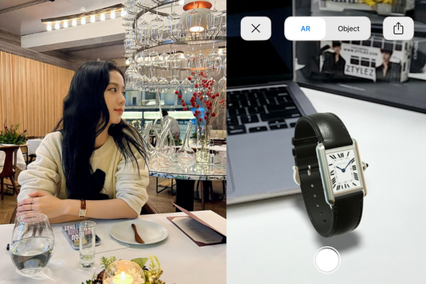 入手 BLACKPINK Jisoo 同款配飾！必試 Cartier 360° AR 新體驗，即時試戴及網購心儀款式！