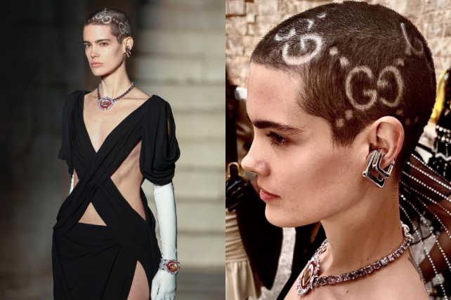 Gucci Cosmogonie GG Logo Hair