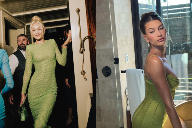 Gigi Hadid、Dua Lipa 都愛青綠色 ! 為夏季穿搭注入清新時尚氣息