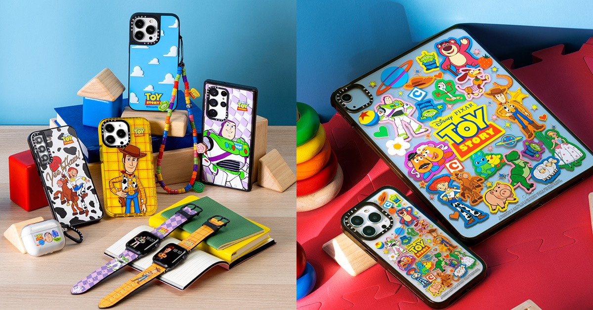 CASETiFY collaborates with Toy Story! Buzz Lightyear, Woody phone 