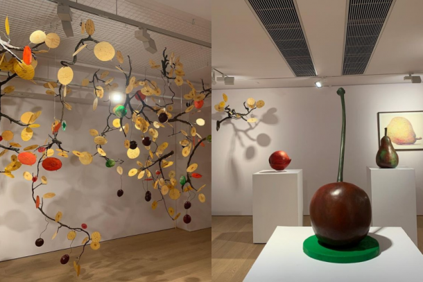 著名裝置藝術家費明杰個展亮相藝倡畫廊，巨型水果雕塑打造室內伊甸園！