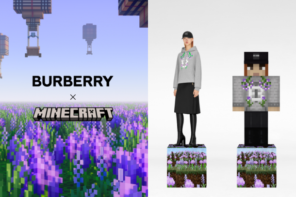 虛擬世界中展開探險！Burberry 跨界合作《Minecraft》，同步推出限定系列
