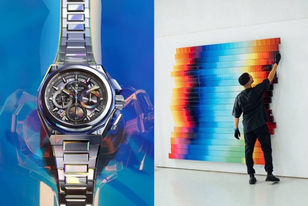 Zenith 再度與西班牙藝術家 Felipe Pantone 合作，推出限量版 DEFY Extreme Felipe Pantone 腕錶