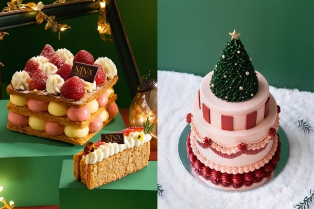 【聖誕蛋糕 2022】IGable 聖誕蛋糕推介！士多啤梨拿破崙/生酮紅絲絨/聖誕樹雪糕蛋糕