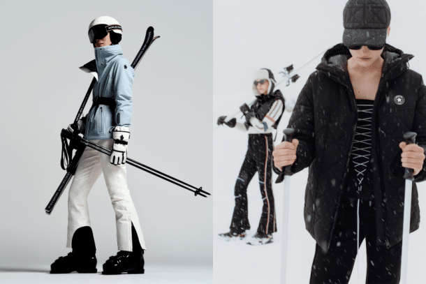 時尚滑雪造型 !  DiorAlps 優雅奪目、Moncler Grenoble 高性能系列