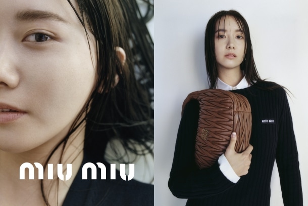 潤娥出鏡 Miu Miu 新廣告，濕髮素顏妝容展現不同面貌