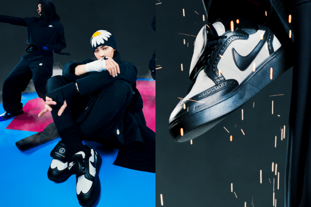 G-Dragon 與 Nike 再度合作！Nike Kwondo 1黑白新配色，首次推出服裝系列