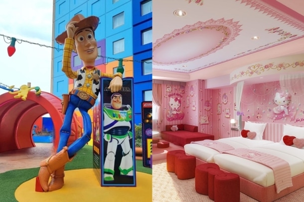 親子旅行必去的 5 間東京酒店！粉色 Sanrio 主題房/Toy Story 酒店/特設兒童遊戲室