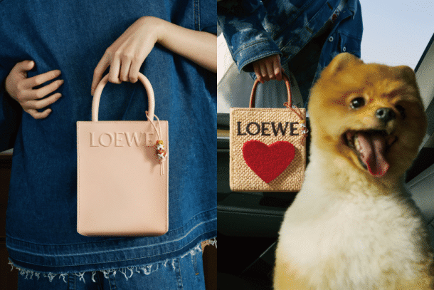表達浪漫愛意 ! Loewe 520 系列，可愛紅心酒椰葉 Tote Bag、T 恤將愛意藏於小細節