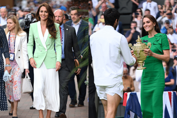 2023 溫布頓錦標賽時尚穿搭！凱特王妃 Kate Middleton 完美演繹綠色系造型