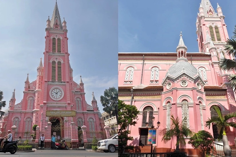 粉紅景點 -越南耶穌聖心堂