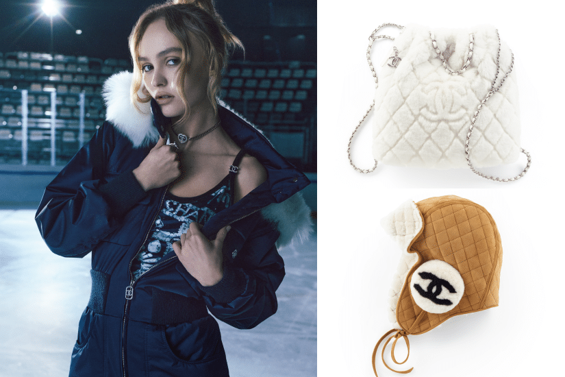 Chanel 'Coco Neige' 2023 : Lily-Rose Depp by Mikael Jansson