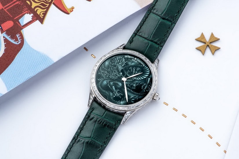 Les Cabinotiers閣樓工匠灰階琺瑯高級珠寶 - Dragon腕錶