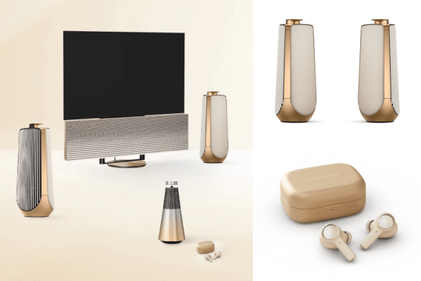 Bang & Olufsen 2024 Atelier Edition: The Festive Gold Collection