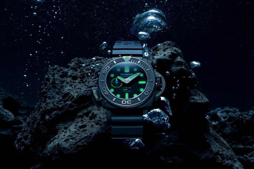 Panerai 全新 Submersible Elux LAB-ID 腕錶發光技術革新