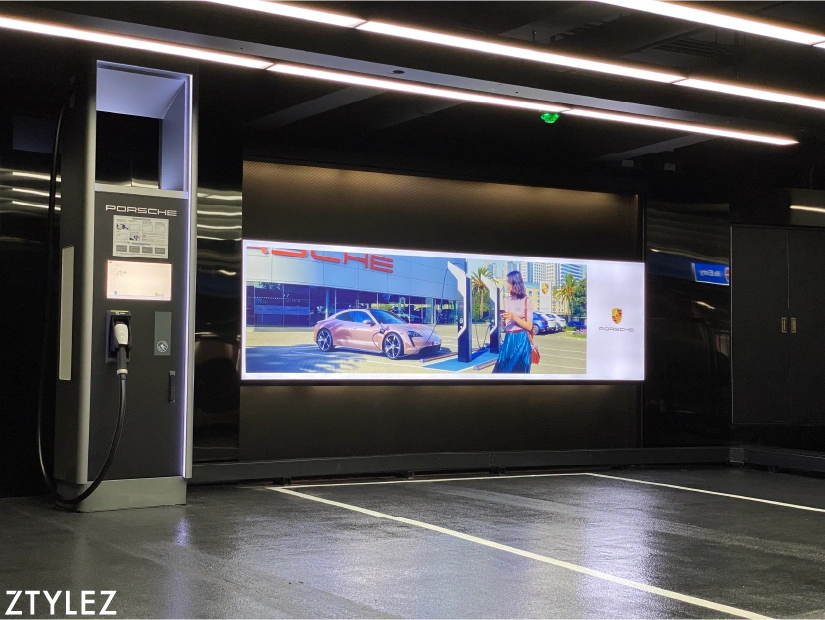 Porsche Exclusive Fast Charging Station on the 10th Floor of the Car Park at Hopewell Centre Wan Chai