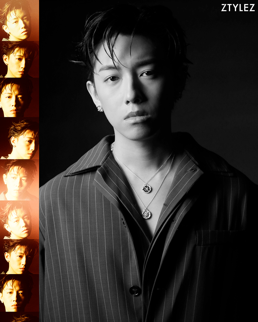 MC Cheung performing look in Tod's