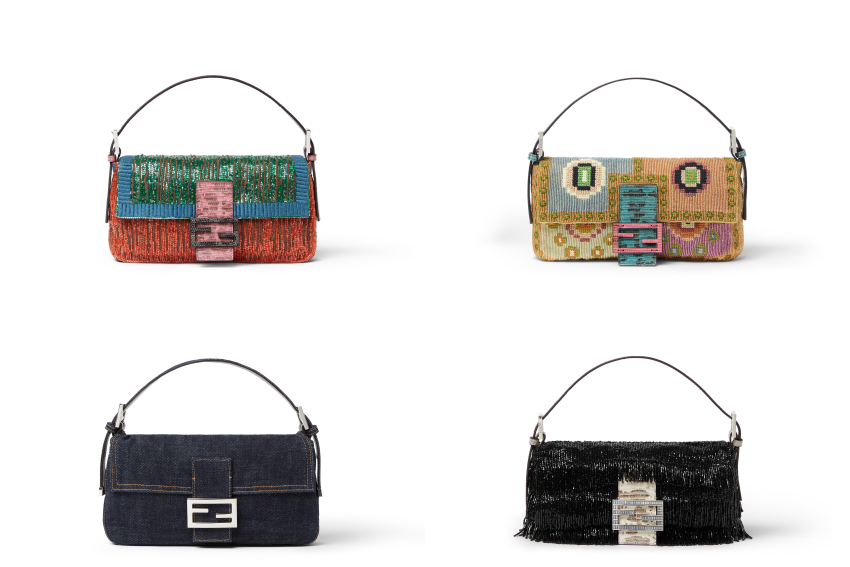 FENDI Baguette 26424 手袋正面细节