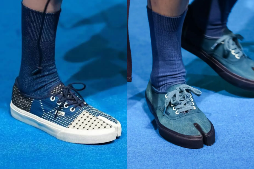 Vans x FDMTL 分趾鞋 白色款展示