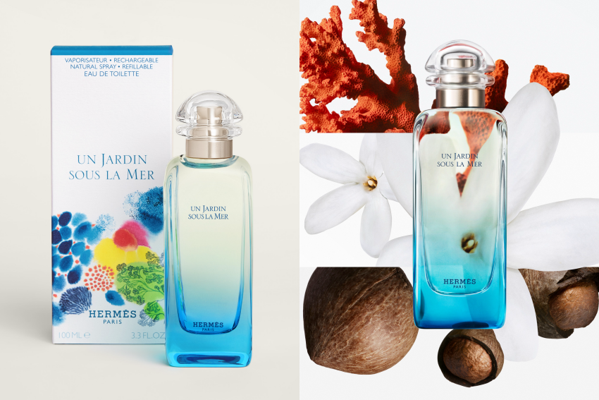Hermes Un Jardin sous la Mer 香水瓶