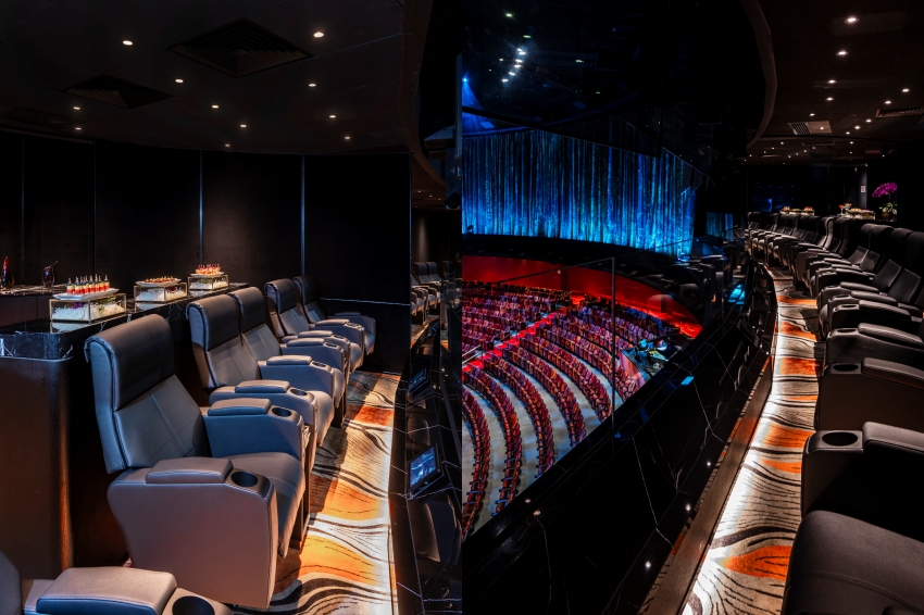 VVIP box collage images