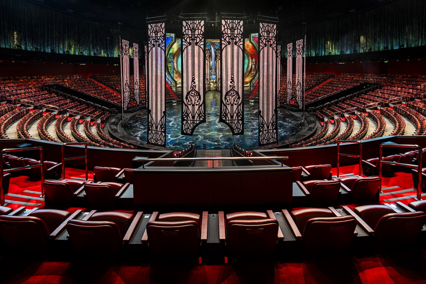 Golden circle seating at the theater
