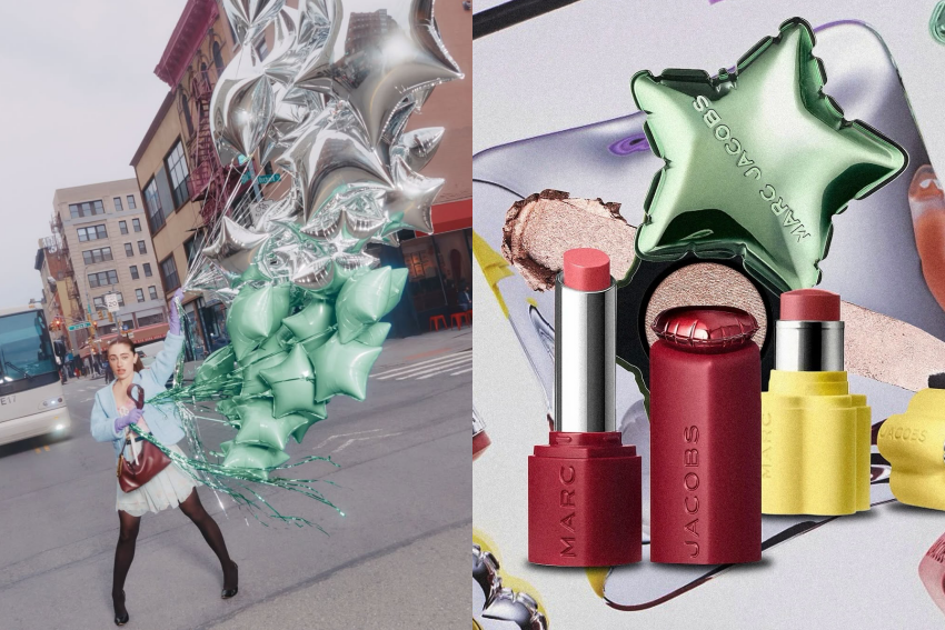 Marc Jacobs 新系列星形气球包装展示