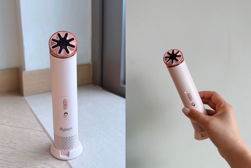 HushJet Mini Cool 挂戴与桌面两用场景示意