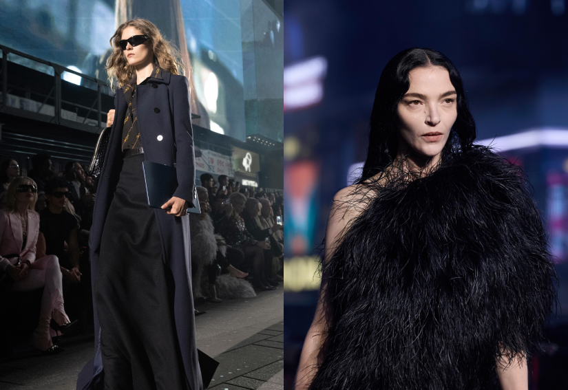 Gucci 2027 度假系列秀场装置与数字屏幕