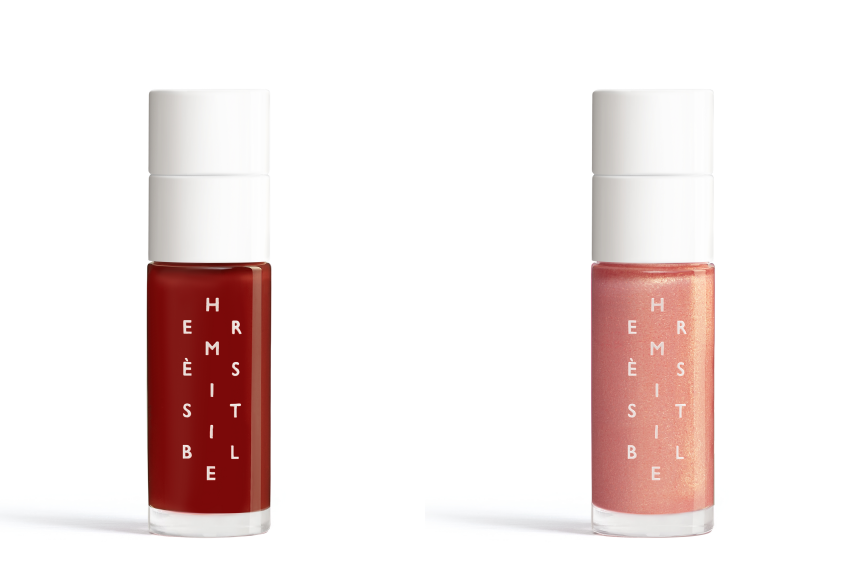 Hermèsistible nourishing lip oils in two new shades
