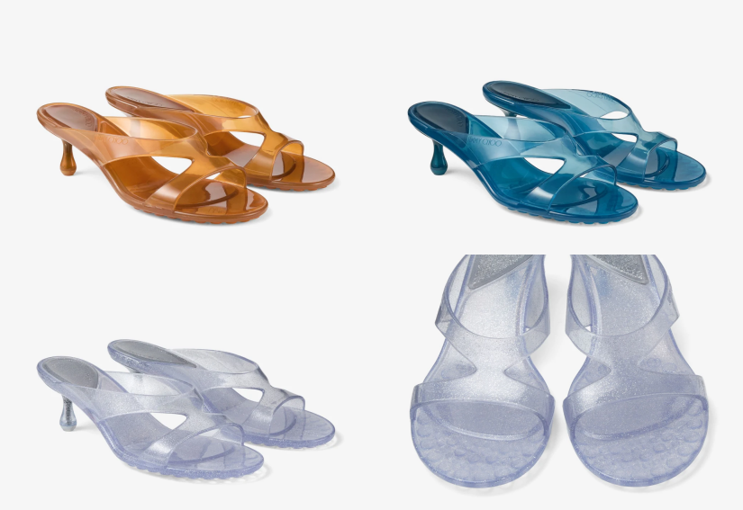 Jimmy Choo Jelly Drop 50 高跟果冻鞋