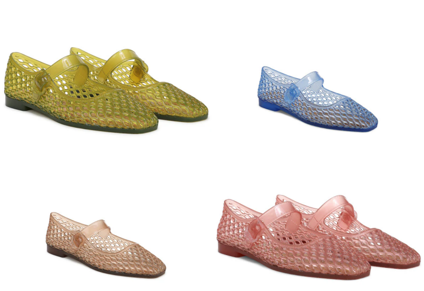 Jimmy Choo The Jelly 果冻芭蕾鞋细节