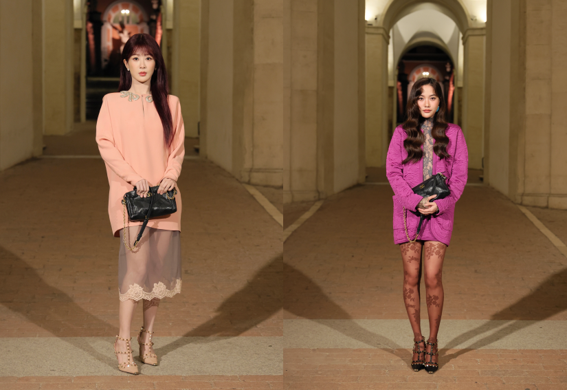 Valentino Rockstud 铆钉高跟鞋侧面细节图